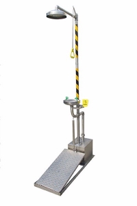 電廠 化工專用 腳踏式洗眼器BTF81